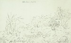 Landschaft mit einem Bach in Wenham, 1796